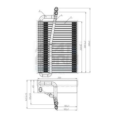 Evaporator aer conditionat