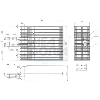 Evaporator, aer conditionat