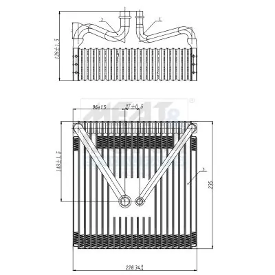 Evaporator aer conditionat