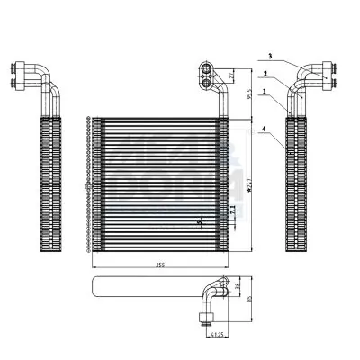 Evaporator aer conditionat