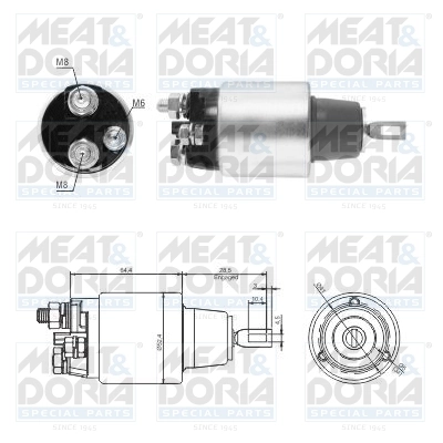 Solenoid, electromotor