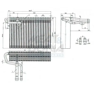 Evaporator aer conditionat