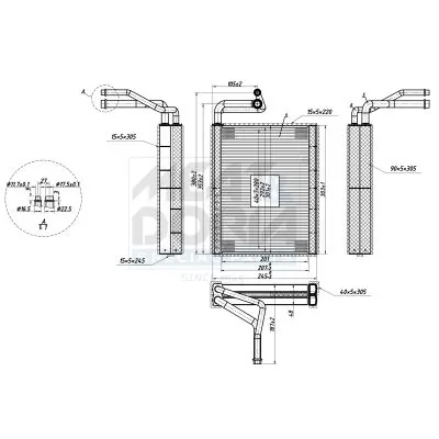 Evaporator aer conditionat