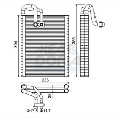 Evaporator aer conditionat