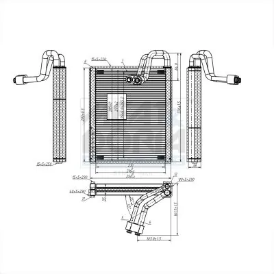 Evaporator aer conditionat