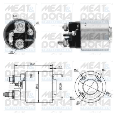 Solenoid electromotor