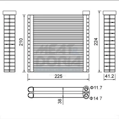 Evaporator aer conditionat