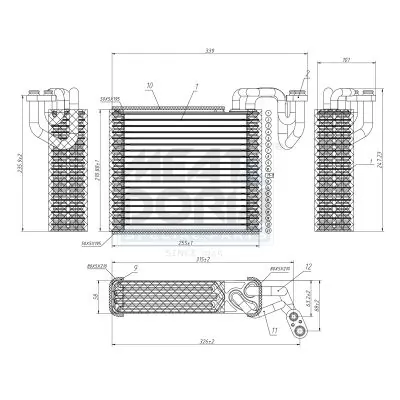 Evaporator aer conditionat