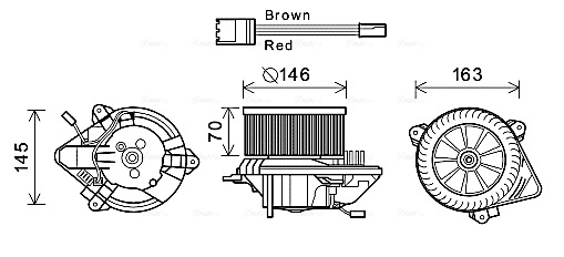 Ventilator, habitaclu