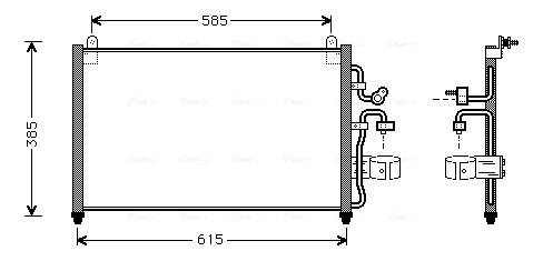 Radiator climatizare