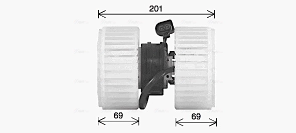 Ventilator habitaclu