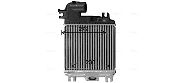 Intercooler, compresor