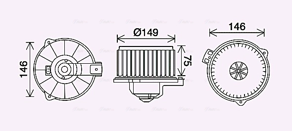 Ventilator habitaclu