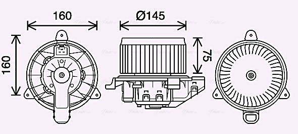 Ventilator habitaclu