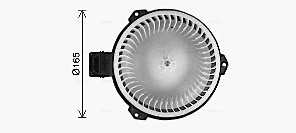 Ventilator habitaclu