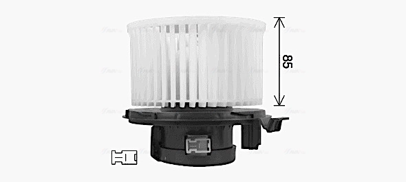 Ventilator habitaclu