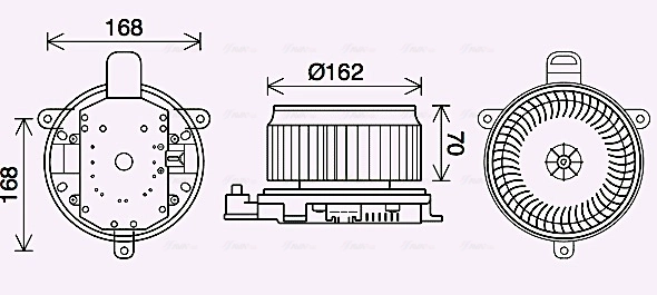 Ventilator habitaclu