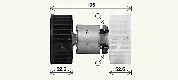 Ventilator habitaclu