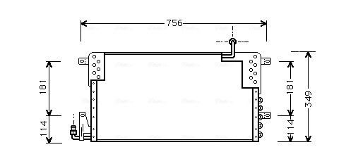 Radiator climatizare