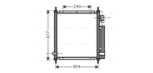 Radiator climatizare