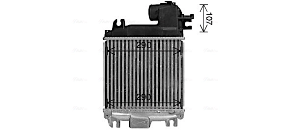 Intercooler, compresor
