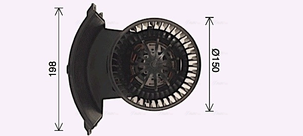 Ventilator habitaclu