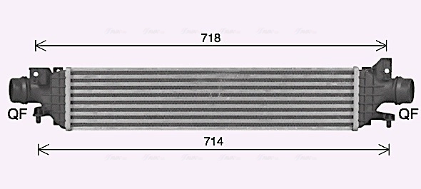 Intercooler, compresor