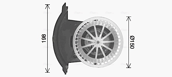Ventilator habitaclu