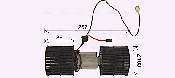 Ventilator habitaclu