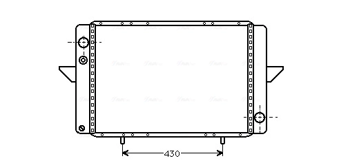 Radiator racire motor