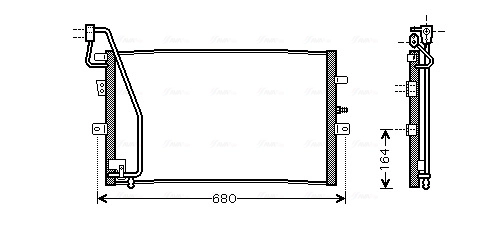 Radiator climatizare
