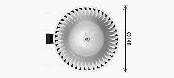 Ventilator habitaclu