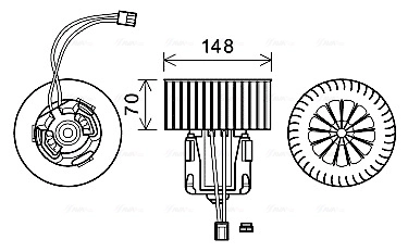 Ventilator habitaclu
