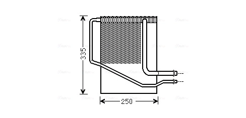 Evaporator aer conditionat