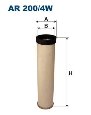 Filtru aer secundar