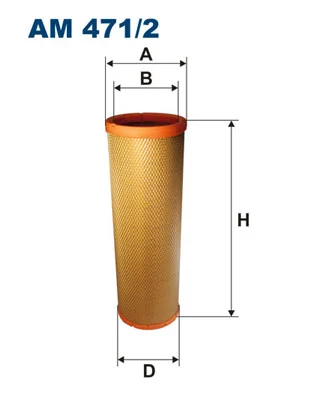 Filtru aer secundar