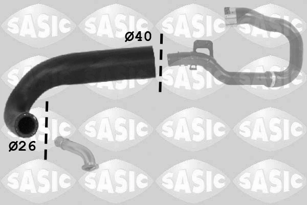 Furtun intercooler/turbo