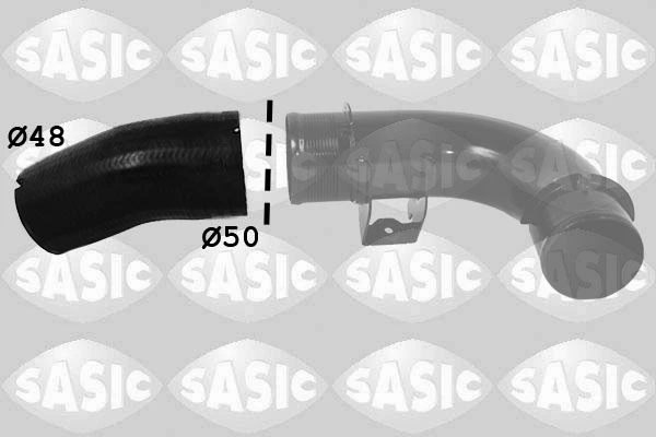 Furtun intercooler/turbo