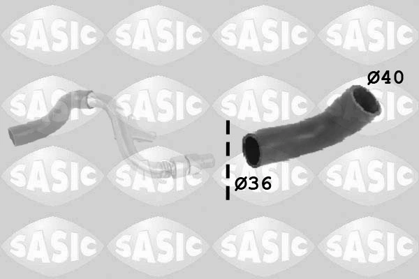 Furtun intercooler/turbo