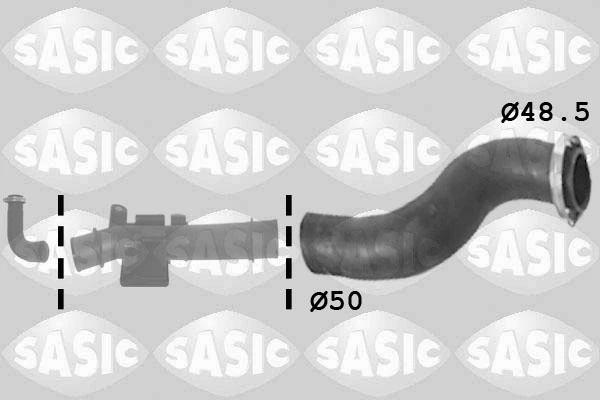 Furtun intercooler/turbo