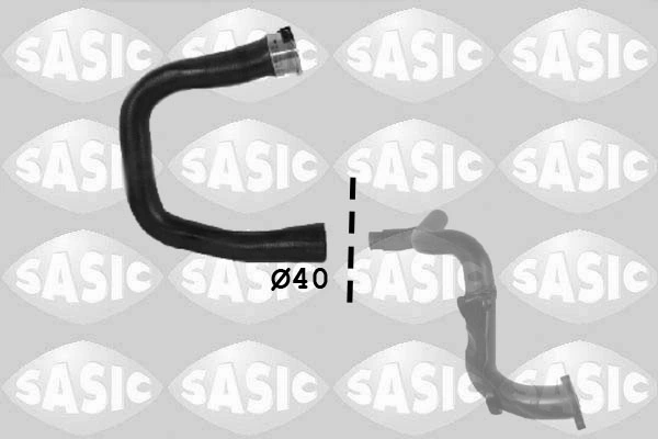 Furtun intercooler/turbo
