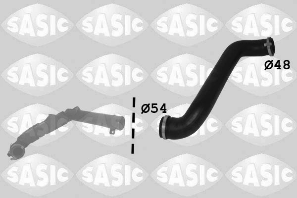Furtun intercooler/turbo