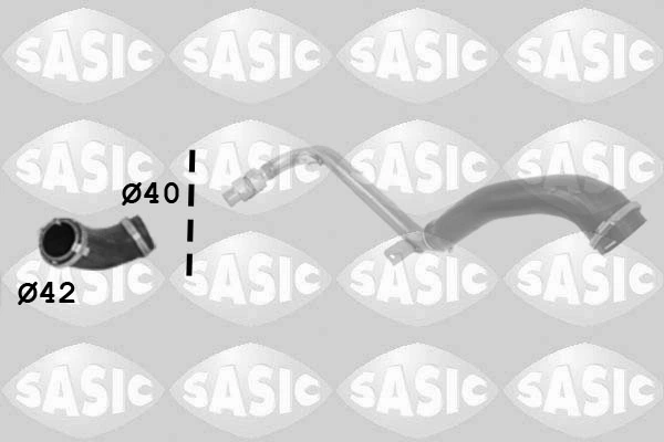 Furtun intercooler/turbo