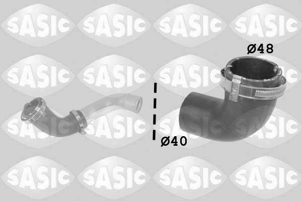 Furtun intercooler/turbo