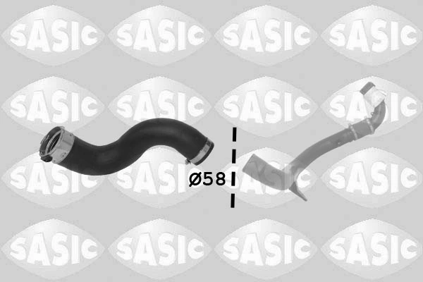 Furtun intercooler/turbo