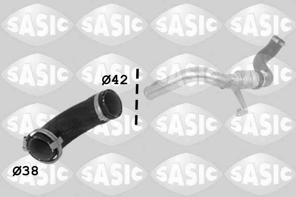 Furtun intercooler/turbo