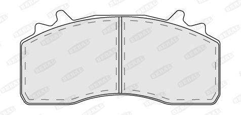 Set placute frana