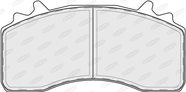 Set placute frana