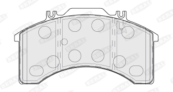 Set placute frana