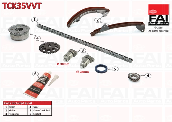 Set distributie lant